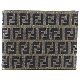 Fendi Zucchino Bi-fold Wallet