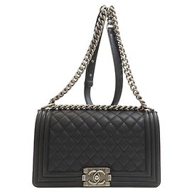 Borsa a tracolla Chanel Boy in pelle di vitello