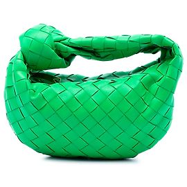 Bottega Veneta Mini Jodie in Nappa Intrecciato Verde