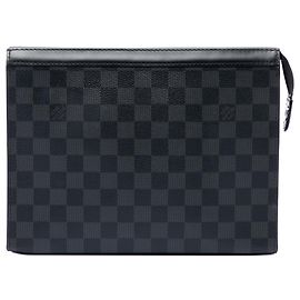 Louis Vuitton Black Damier Graphite Pochette Voyage MM