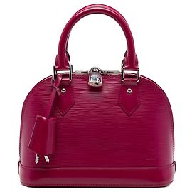 Louis Vuitton Pink Epi Alma BB