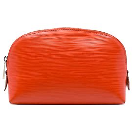 Necessaire Louis Vuitton Orange Epi PM