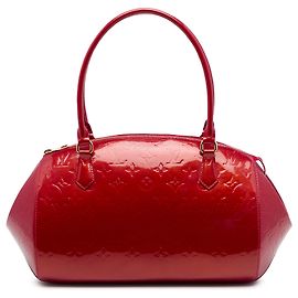Louis Vuitton Red Monogram Vernis Sherwood PM