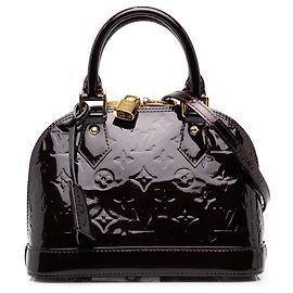 Louis Vuitton Purple Monogram Vernis Alma BB