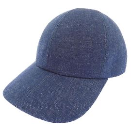 Hermès Hermes TESS DENIM LA PARISIENNE Cotton Cap