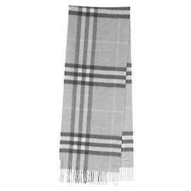 Bufanda Burberry de cashmere a cuadros Mitten Gray