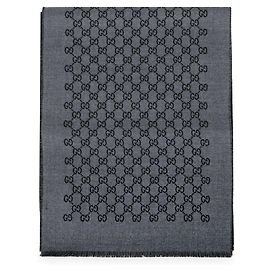 Gucci GG Double Jacquard Wollschal für Herren