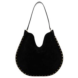 Bolso Hobo Soft Isabel Marant de cuero negro