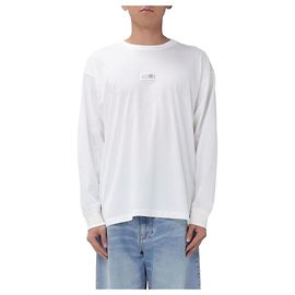 Maison Martin Margiela T-shirt a maniche lunghe in cotone
