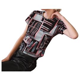 Hermès Equestrian Letters Cropped T-Shirt für Damen mit kurzen Ärmeln