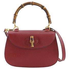  mala de ombro e mão Gucci Bamboo 2-Way