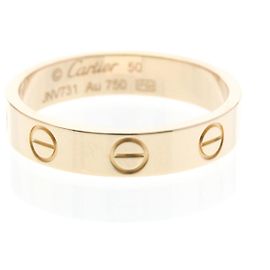 Anello Cartier Mini Love in oro rosa (18K)