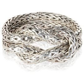 Autre Marque Anello Love Knot in argento sterling John Hardy