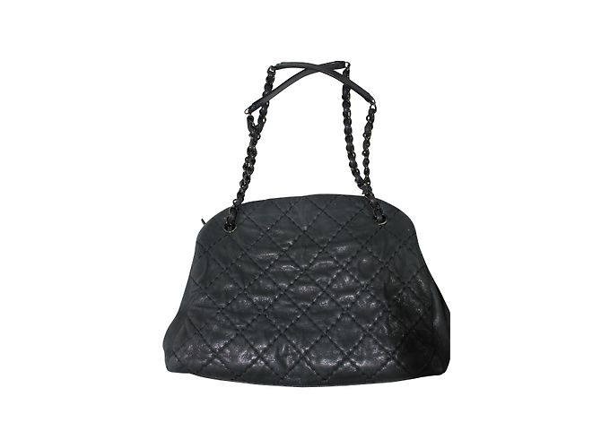 Chanel Bolsas Preto Cinza antracite - vista 2