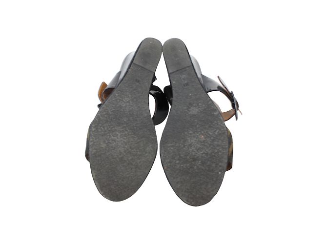 Fendi Mulas de cunha - vista 4