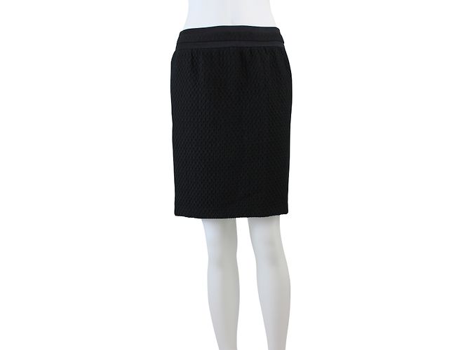 Falda acolchada Tara Jarmon negra talla 36 Negro - vista 3