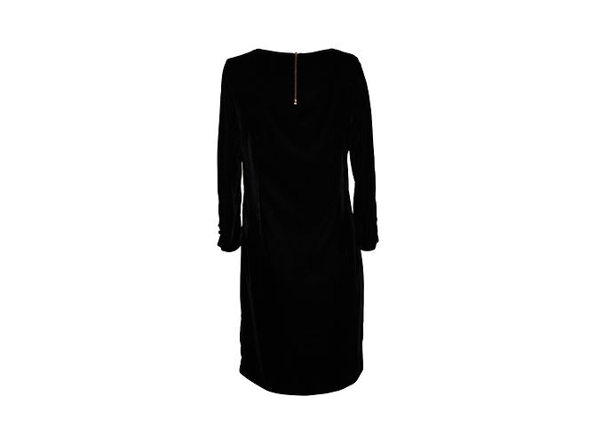 Abito in velluto e pizzo nero Claudie Pierlot - vista 3