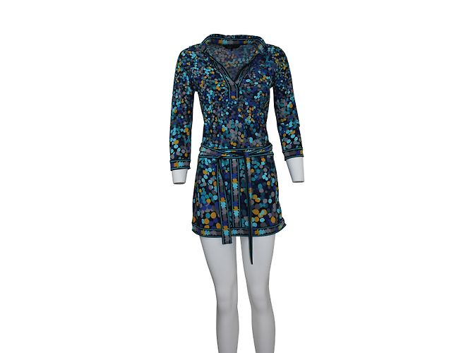 Bcbg Max Azria Tunika Mehrfarbig Polyester XS Mehrfarben - Ansicht 2