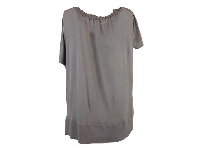 Bcbg Max Azria Top Taupe aus Viskose XS - Ansicht 2
