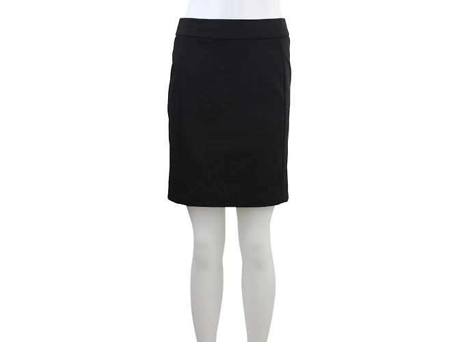 Falda de lana negra Tara Jarmon Negro - vista 2