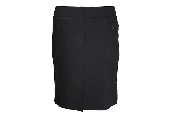Falda de lana negra Tara Jarmon Negro - vista 3