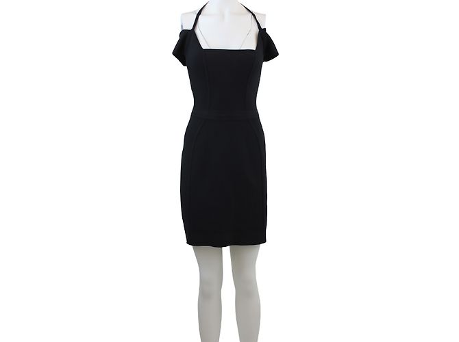 Abito nero Herve Leger - vista 2