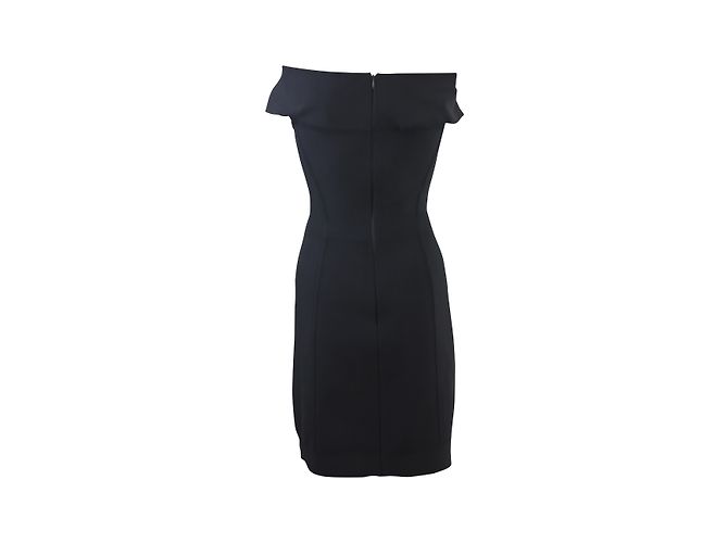 Abito nero Herve Leger - vista 3