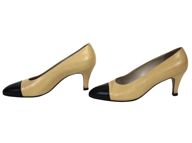 Chanel Fersen Schwarz Creme - Ansicht 3