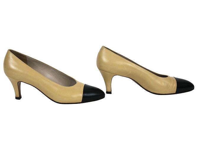 Chanel Fersen Schwarz Creme - Ansicht 4