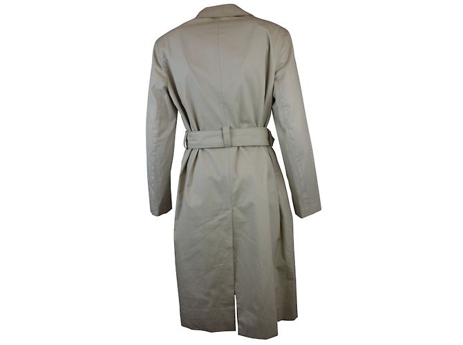 Gabardina con cinturón Paule Ka beige de algodón - vista 2