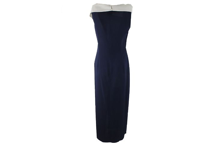 Womenstyl Abiti Bianco Blu - vista 2