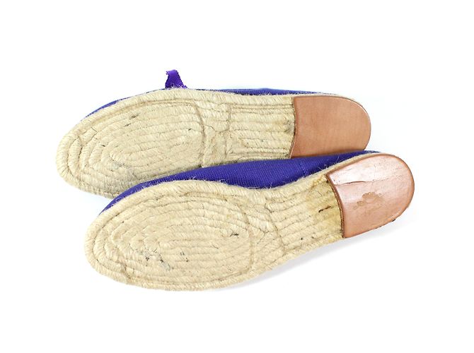 Hermès Espadrilles Blue - view 5