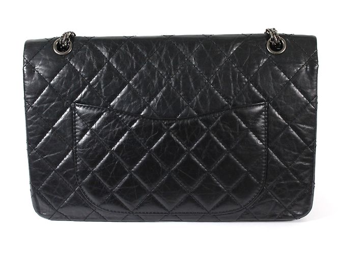 Chanel 2.55 Reissue 227 pelle di vitello RHW Nero - vista 2