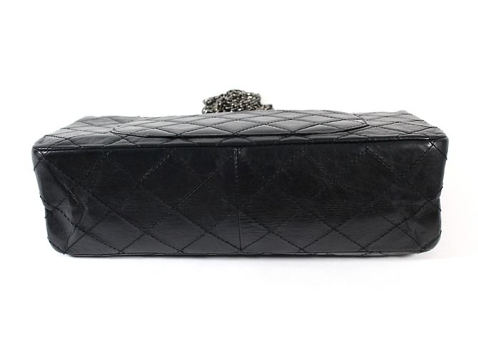 Chanel 2.55 Reissue 227 pelle di vitello RHW Nero - vista 5
