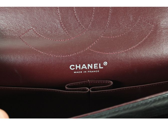 Chanel 2.55 Reissue 227 pelle di vitello RHW Nero - vista 7