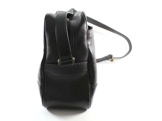 Louis Vuitton Reporter Utah Borsa a tracolla in pelle marrone - vista 4