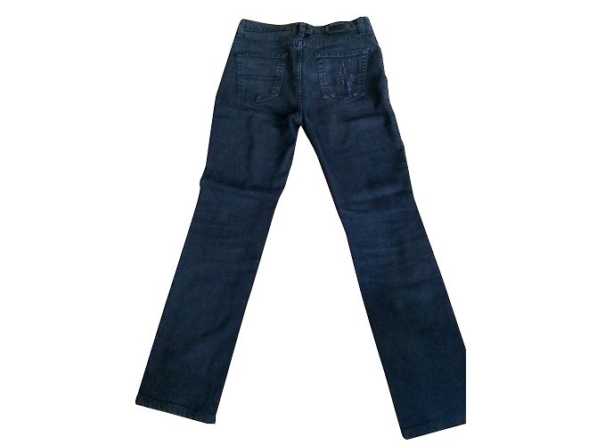 Vaqueros Bootcut Trussardi Jeans Negros de Denim Talla 28 - vista 2