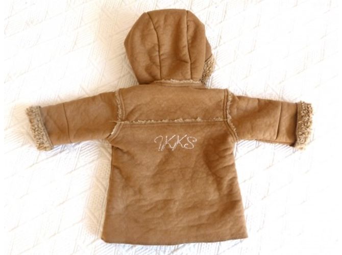 Abrigo con capucha Ikks Bebé Niña Beige - vista 2