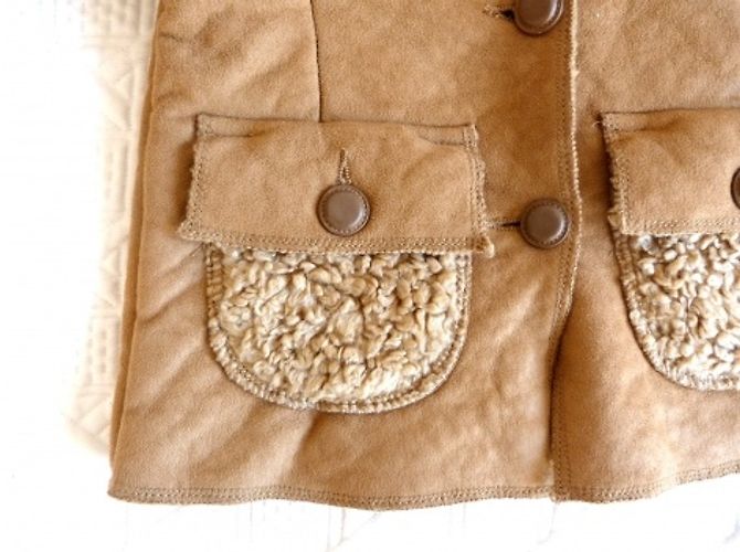 Abrigo con capucha Ikks Bebé Niña Beige - vista 6