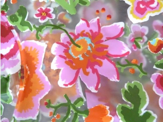 Impermeabile Catimini con fiori multicolore 12 mesi - vista 2