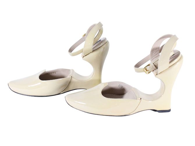 Louis Vuitton Absatzschuhe Leder Flesh Größe 38 Fleisch - Ansicht 2