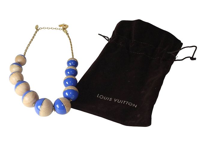 Louis Vuitton Halsketten Blau - Ansicht 2