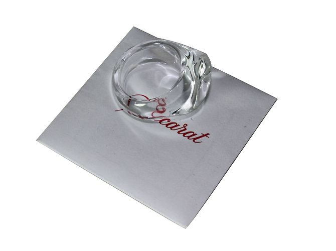 Baccarat Kristallring Größe 49 - Ansicht 3
