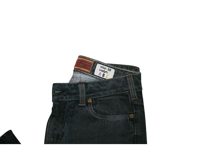 Jeans Notify in denim grigio - vista 3