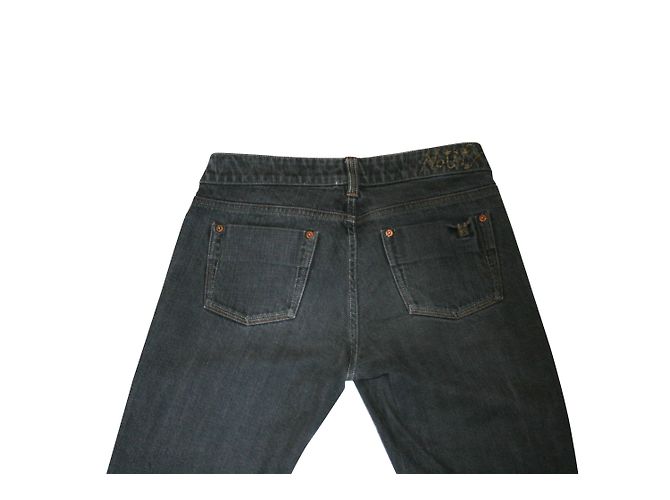 Jeans Notify in denim grigio - vista 4