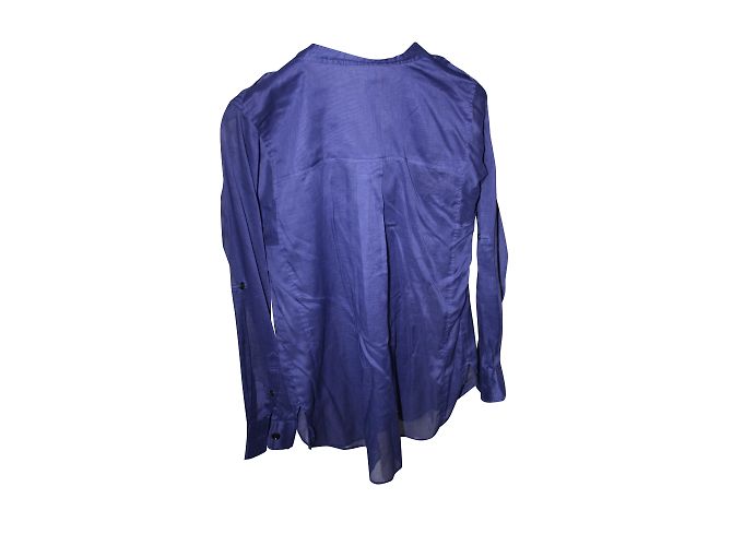 Camicetta Isabel Marant Etoile in cotone viola Porpora - vista 2