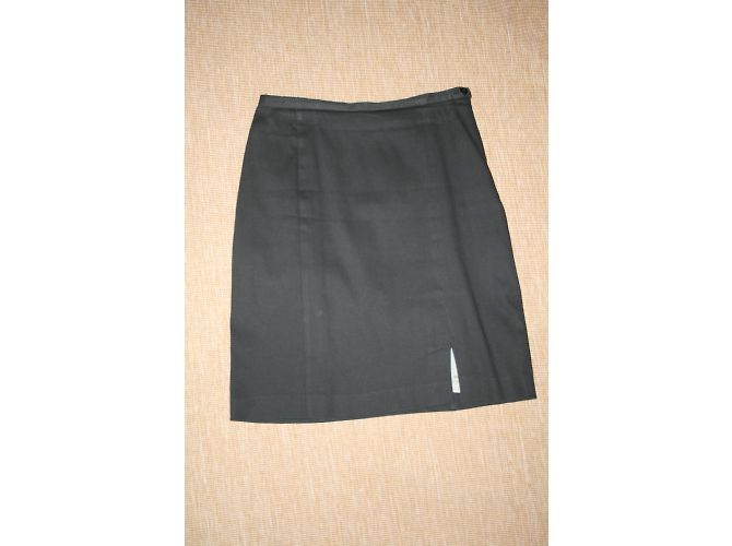Traje de falda Cacharel gris oscuro algodón Gris antracita - vista 3