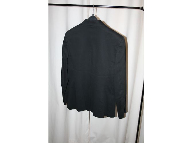Traje de falda Cacharel gris oscuro algodón Gris antracita - vista 4