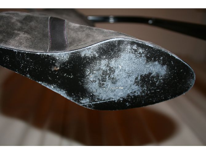 Botas de gamuza con cuña Robert Clergerie marrón Castaño - vista 7