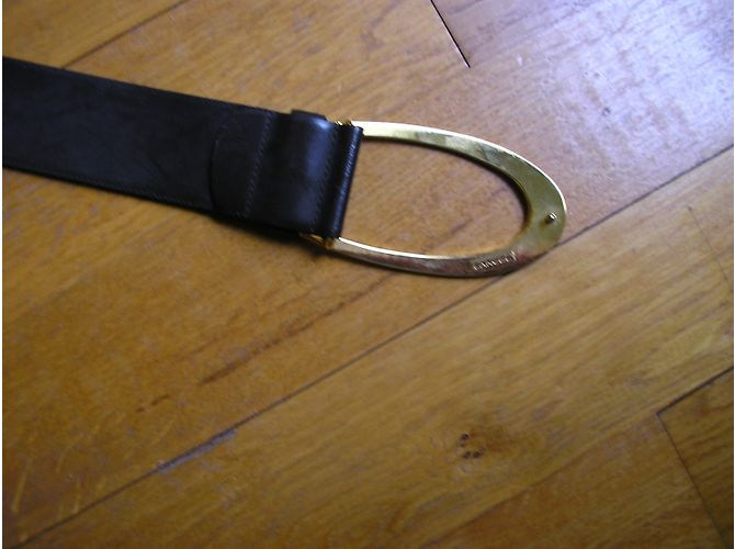 Lancel Gürtel aus braunem Leder - Ansicht 5